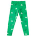 Arkansas Monticello Boll Weevils Vive La Fete Girls All Over Two Logos Elastic Waist Classic Play Green Leggings Tights