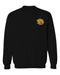 UAPB University of Arkansas Pine Bluff Golden Lions Hand Sketched Vive La Fete Impressions Artwork Black Crew Neck Sweat