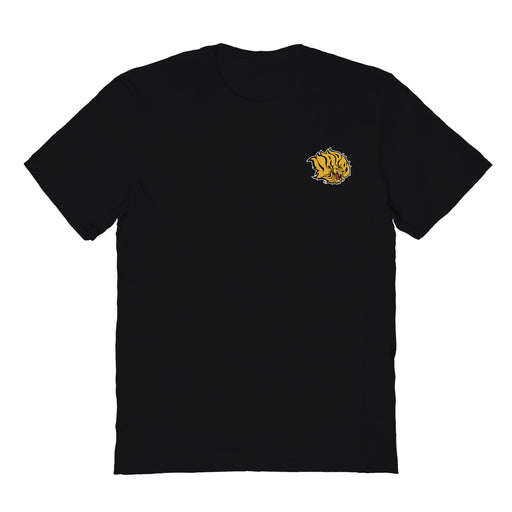 UAPB Golden Lions Vive La Fete Impressions Artwork Black Womens Cotton Tshirt