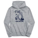 Akron Zips Excavator Heather Grey Cotton Youth Hoodie
