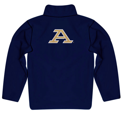 Akron Zips Vive La Fete Game Day Solid Blue Quarter Zip Pullover Sleeves - Vive La Fête - Online Apparel Store