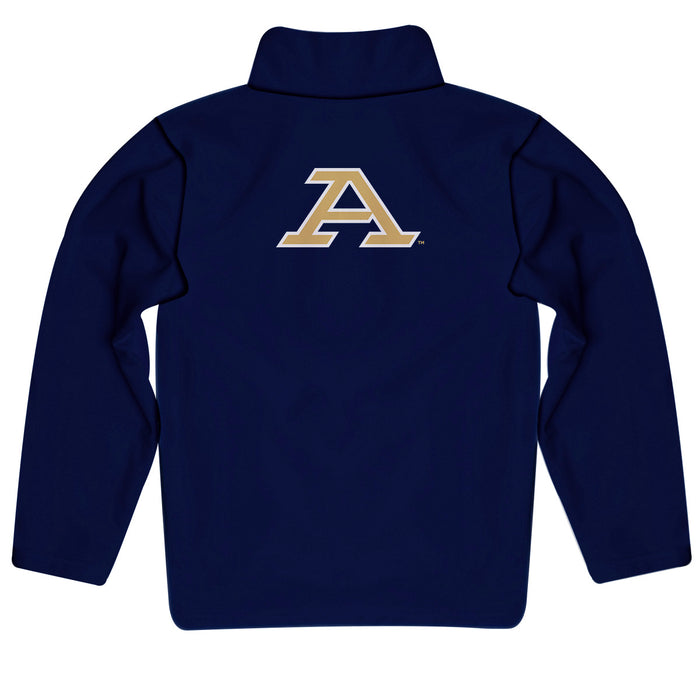 Akron Zips Vive La Fete Game Day Solid Blue Quarter Zip Pullover Sleeves - Vive La Fête - Online Apparel Store