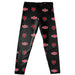 Arkansas State Red Wolves Vive La Fete Girls Game Day All Over Two Logos Elastic Waist Classic Play Red Leggings Tights