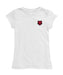 Arkansas State Red Wolves Hand Sketched Vive La Fete Impressions Artwork White Girls Cotton Short Sleeve Tee