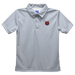 Arkansas State Red Wolves Embroidered Gray Short Sleeve Youth Polo Box Shirt - Vive La Fête - Online Apparel Store
