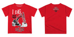 Arkansas State Red Wolves Vive La Fete Excavator Boys Game Day Red Short Sleeve Tee - Vive La Fête - Online Apparel Store