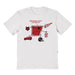 Arkansas State Red Wolves Hand Sketched Vive La Fete Impressions Icones Kids White T-shirt