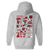 Arkansas State Red Wolves Hand Sketched Artwork Cotton Fleece Women Hoodie - Vive La Fête - Online Apparel Store