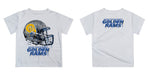 Albany State Rams ASU Original Dripping Football Helmet White T-Shirt by Vive La Fete - Vive La Fête - Online Apparel Store