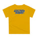 Albany State Rams ASU Original Dripping Football Helmet Gold T-Shirt by Vive La Fete - Vive La Fête - Online Apparel Store