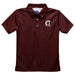 UA Little Rock Trojans UALR Embroidered Maroon Short Sleeve Polo Box Shirt