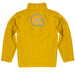 Albany State Rams ASU Vive La Fete Game Day Solid Yellow Quarter Zip Pullover Sleeves - Vive La Fête - Online Apparel Store