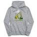 Alaska Anchorage Seawolves Vive La Fete Excavator Grey Cotton Hoodie