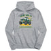 Alaska Anchorage Seawolves Vive La Fete On My Way Monster Truck Grey Cotton Hoodie
