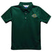 Alaska Anchorage Seawolves Embroidered Hunter Green Short Sleeve Polo Box Shirt