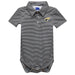 Anderson Trojans Embroidered Black Stripe Knit Boys Polo Bodysuit