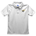 Anderson Trojans Embroidered White Short Sleeve Polo Box Shirt
