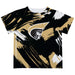 Anderson Trojans Vive La Fete Boys Game Day Black Short Sleeve Tee Paint Brush