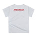 Arkansas Razorbacks Original Dripping Football Helmet White T-Shirt by Vive La Fete - Vive La Fête - Online Apparel Store