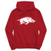 Arkansas Razorbacks Vive La Fete Red Cotton Youth Hoodie