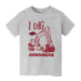 Arkansas Razorbacks Vive La Fete Excavator Heather Grey Cotton Short Sleeve Tee