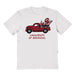 Arkansas Razorbacks Hand Sketched Vive La Fete Impressions Truck Kids White Cotton T-shirt