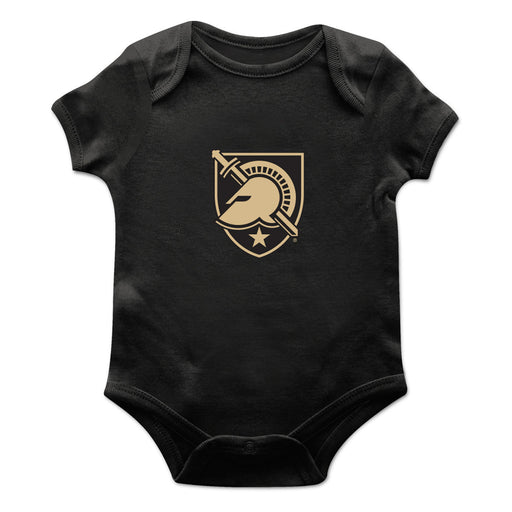 US Military ARMY Black Knights Cotton Short Sleeve Bodysuit Black