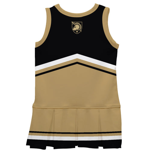 US Military ARMY Black Knights Vive La Fete Game Day Black and Gold Sleeveless Chearleader Dress - Vive La Fête - Online Apparel Store