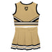 US Military ARMY Black Knights Vive La Fete Game Day Gold Sleeveless Chearleader Set - Vive La Fête - Online Apparel Store