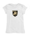 US Military ARMY Black Knights Girl´s Fitted Cotton T-shirt White