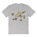 Army West Point Black Knights Hand Sketched Vive La Fete Impressions Icones Kids Grey T-shirt