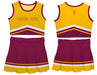 Arizona State Sun Devils Vive La Fete Game Day Gold and Maroon Sleeveless Chearleader Set - Vive La Fête - Online Apparel Store