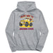 Arizona State Sun Devils On My Way Monster Truck Heather Grey Cotton Youth Hoodie