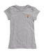 Arizona State Sun Devils Hand Sketched Vive La Fete Impressions Artwork Grey Girls Cotton Short Sleeve Tee