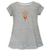Arizona State Sun Devils Short Sleeve Youth Cotton Top Grey