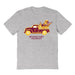 Arizona State Sun Devils Hand Sketched Vive La Fete Impressions Truck Kids Grey Cotton T-shirt