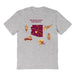 Arizona State Sun Devils Hand Sketched Vive La Fete Impressions Icones Kids Grey T-shirt