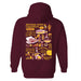 Arizona State Sun Devils Hand Sketched Artwork Cotton Fleece Women Hoodie - Vive La Fête - Online Apparel Store