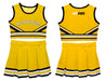 Appalachian State Mountaineers Vive La Fete Game Day Gold Sleeveless Chearleader Set - Vive La Fête - Online Apparel Store