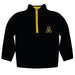 Appalachian State Mountaineers Hand Sketched Vive La Fete Impressions Artwork  Black Quarter Zip Pullover V1