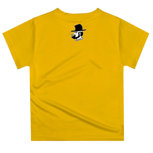 Appalachian State Mountaineers Vive La Fete Excavator Boys Game Day Gold Short Sleeve Tee - Vive La Fête - Online Apparel Store