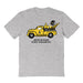 App State Mountaineers Hand Sketched Vive La Fete Impressions Truck Grey T-shirt for Women