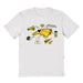 App State Mountaineers Hand Sketched Vive La Fete Impressions Icones White T-shirt for Women