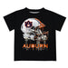 Auburn University Tigers Original Dripping Football Helmet Black T-Shirt by Vive La Fete - Vive La Fête - Online Apparel Store