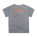 Auburn University Tigers Original Dripping Football Helmet Heather Gray T-Shirt by Vive La Fete - Vive La Fête - Online Apparel Store