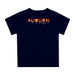 Auburn University Tigers Original Dripping Football Helmet Blue T-Shirt by Vive La Fete - Vive La Fête - Online Apparel Store