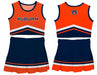 Auburn University Tigers Vive La Fete Game Day Navy and Orange Sleeveless Chearleader Set - Vive La Fête - Online Apparel Store