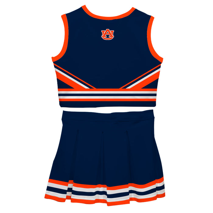 Auburn University Tigers Vive La Fete Game Day Navy Sleeveless Chearleader Set - Vive La Fête - Online Apparel Store