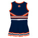 Auburn University Tigers Vive La Fete Game Day Navy Sleeveless Chearleader Set - Vive La Fête - Online Apparel Store