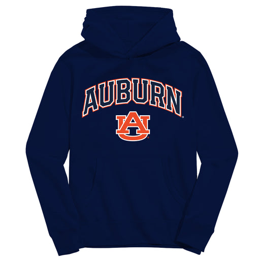 Auburn University Tigers Vive La Fete Navy Cotton Youth Hoodie